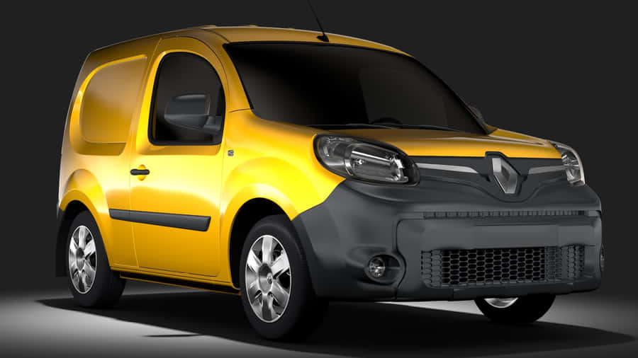 Sleek And Versatile Renault Kangoo On The Road Wallpaper