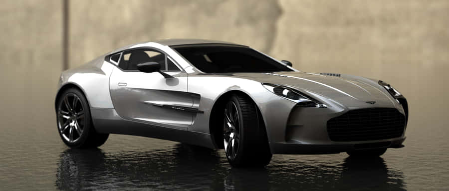 Sleek Aston Martin One-77 Luxury Sports Car Wallpaper