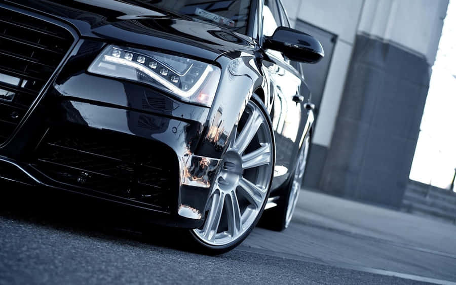Sleek Audi S8 Delivering Shear Driving Pleasure Wallpaper