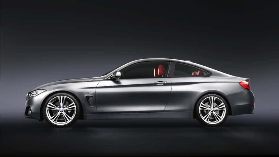 Sleek Bmw 4 Series In Action Wallpaper