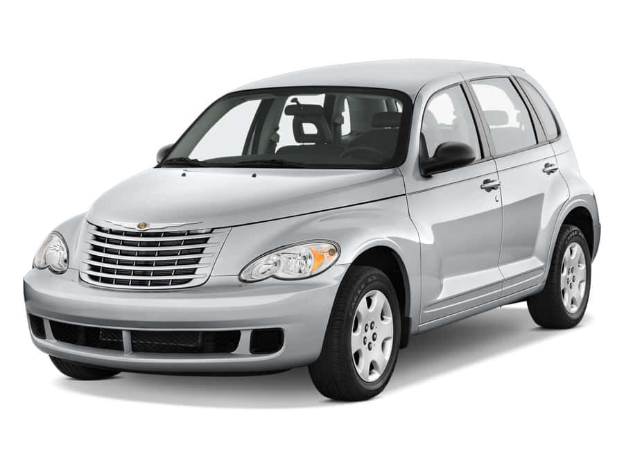 Sleek Chrysler Pt Cruiser Parked On The Road Wallpaper