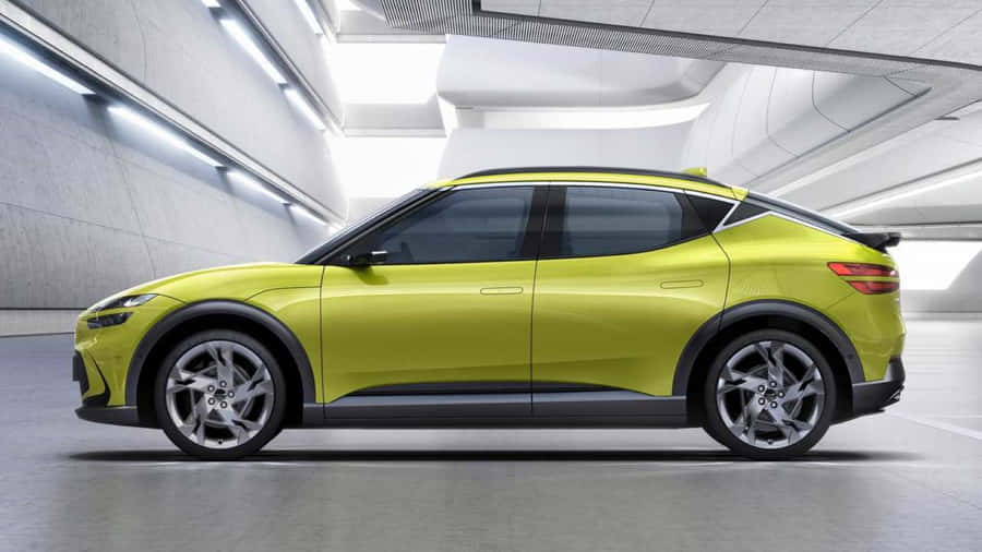 Sleek Design Meets Innovation: The Genesis Gv60 Wallpaper