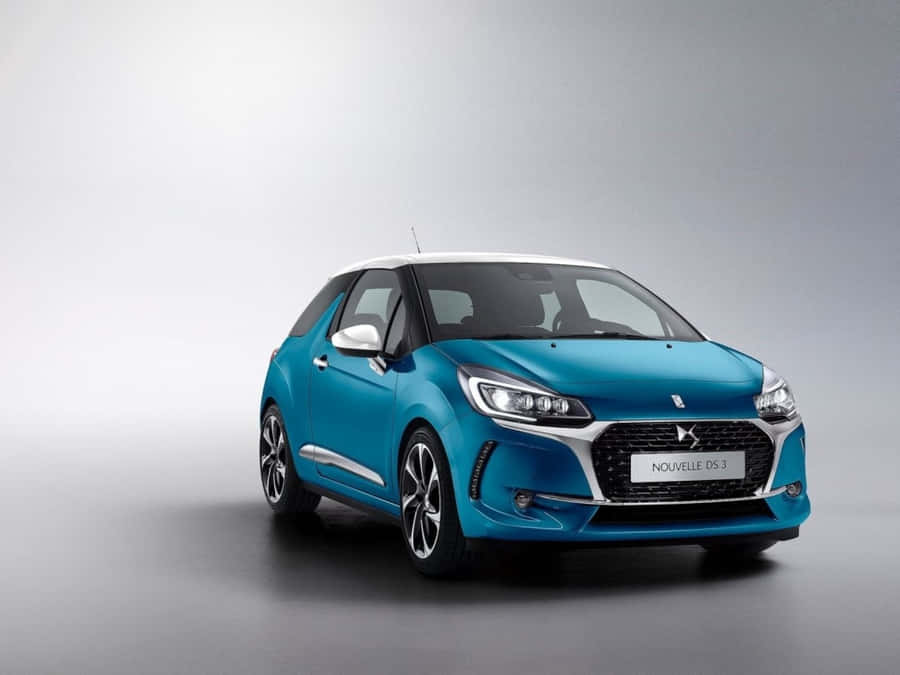 Sleek Ds Automobile Showcased In Scenic Landscape Wallpaper