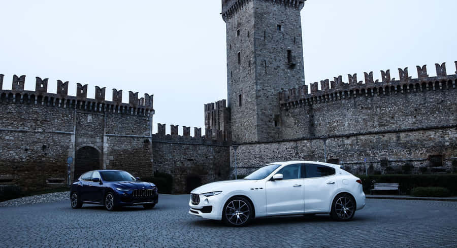 Sleek Elegance - The Maserati Levante Wallpaper