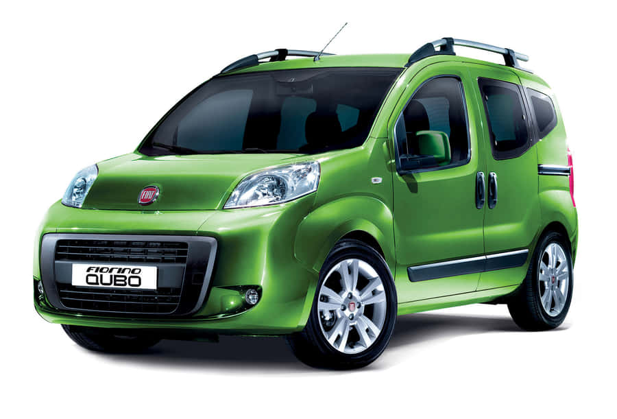 Sleek Fiat Fiorino In An Urban Setting Wallpaper