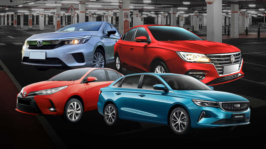 #: Sleek Geely Emgrand In Striking Blue Wallpaper