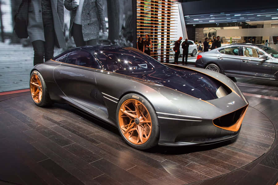 Sleek Genesis Essentia Concept Car Wallpaper