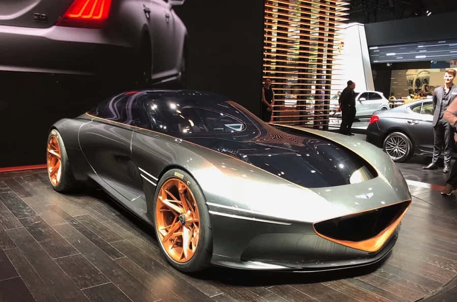 Sleek Genesis Essentia Concept Car Wallpaper