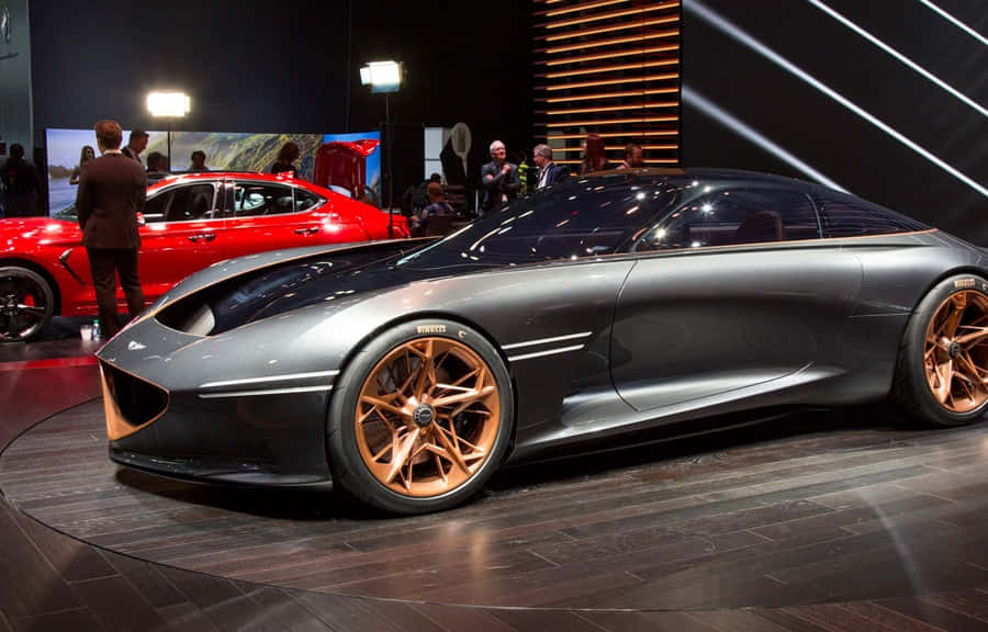 Sleek Genesis Essentia Concept Car In All Its Glory Wallpaper