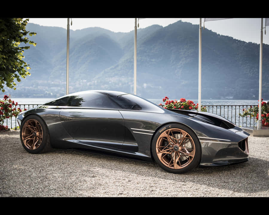 Sleek Genesis Essentia Concept Car Wallpaper