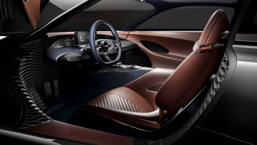 Sleek Genesis Essentia Concept Car Wallpaper