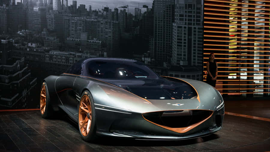 Sleek Genesis Essentia Concept Car Wallpaper