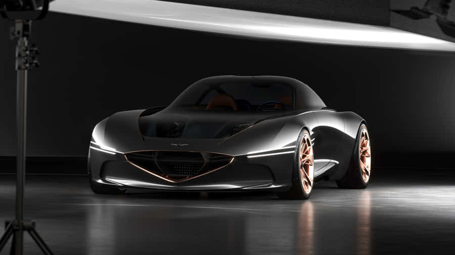 Sleek Genesis Essentia Luxury Concept Car Wallpaper