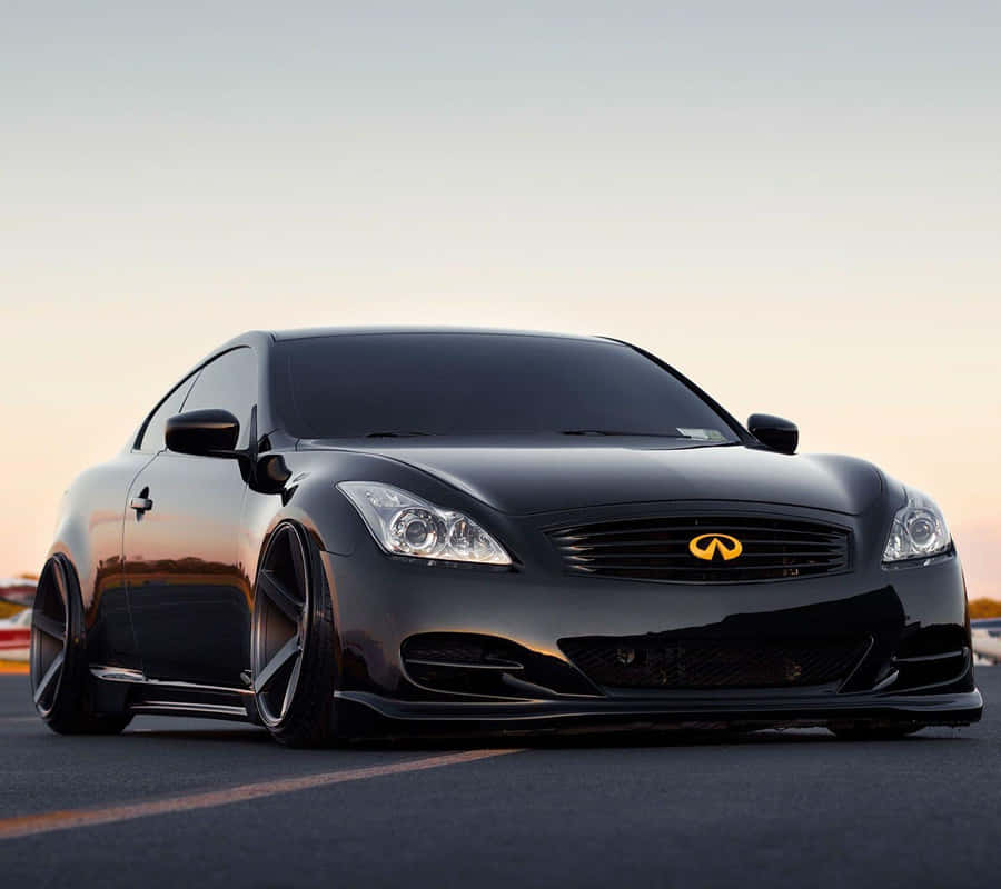 Sleek Infiniti G35 In Motion Wallpaper
