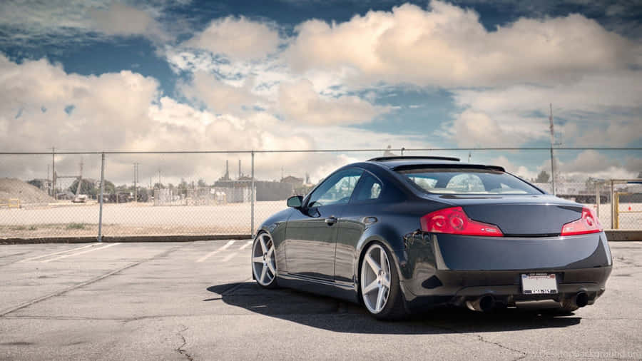 Sleek Infiniti G35 Sports Sedan In High Resolution Wallpaper