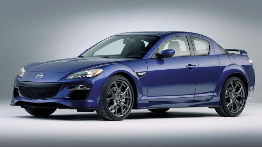 Sleek Mazda Rx-8 Sports Car Wallpaper