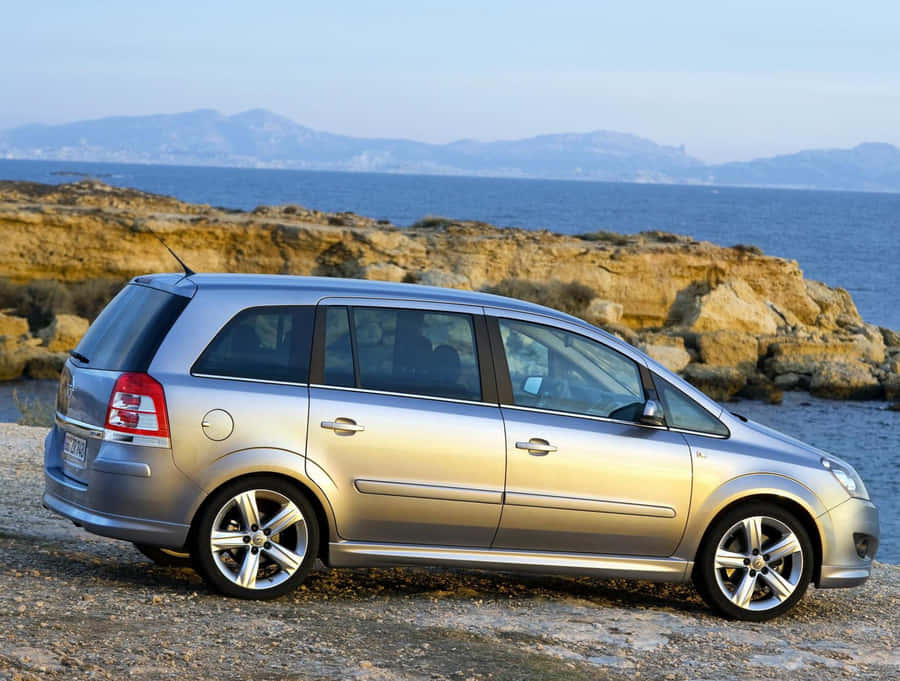 Sleek Opel Zafira Touring The Countryside Wallpaper