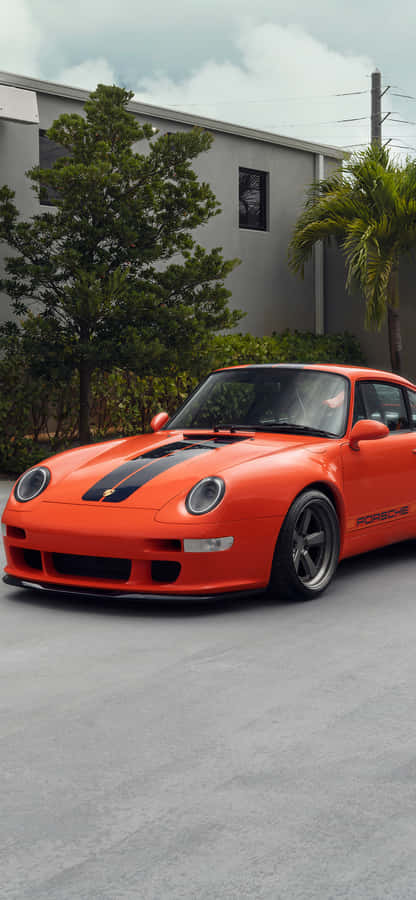 Sleek Porsche Iphone Wallpaper Wallpaper