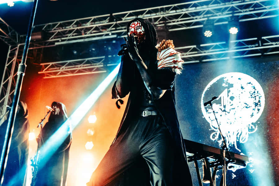 Sleep Token Live Performance Wallpaper