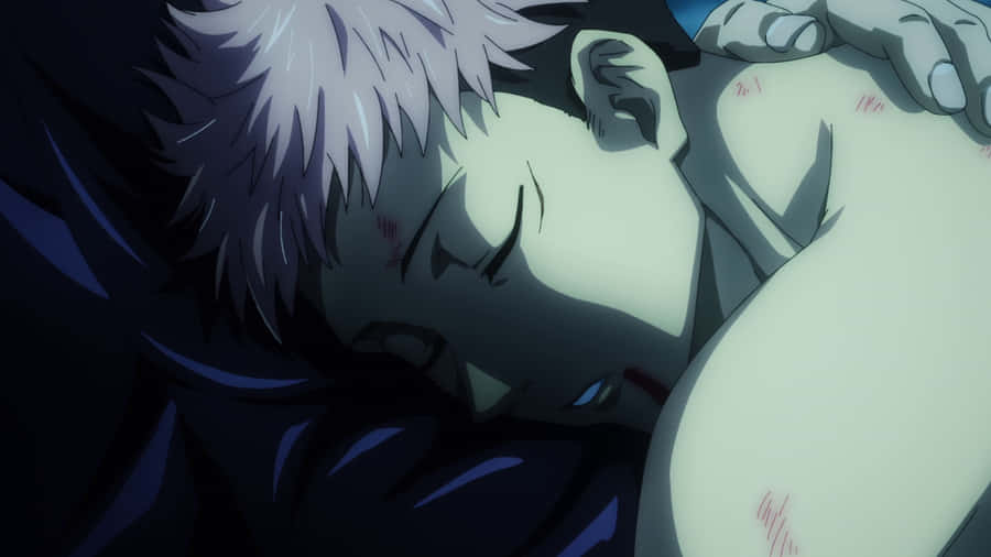 Sleeping & Tired Itadori Yuji Wallpaper