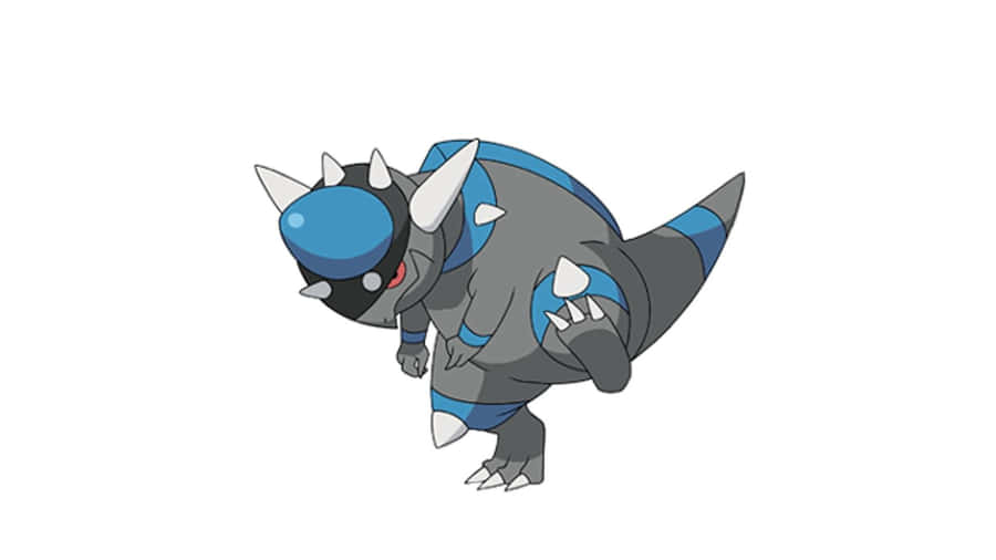 Slouched Rampardos Wallpaper