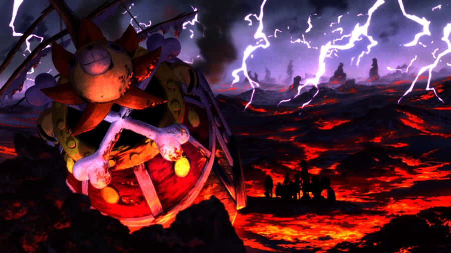 Smile And Sail Away With The Thousand Sunny Wallpaper