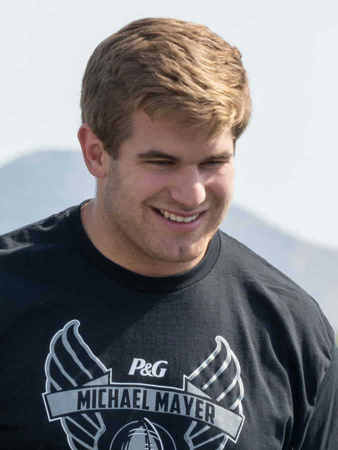 Smiling Man Michael Mayer Shirt Wallpaper