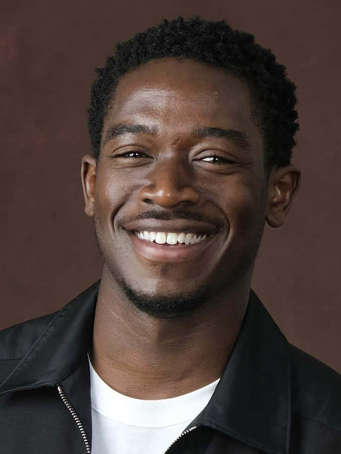 Smiling Manin Black Jacket Wallpaper