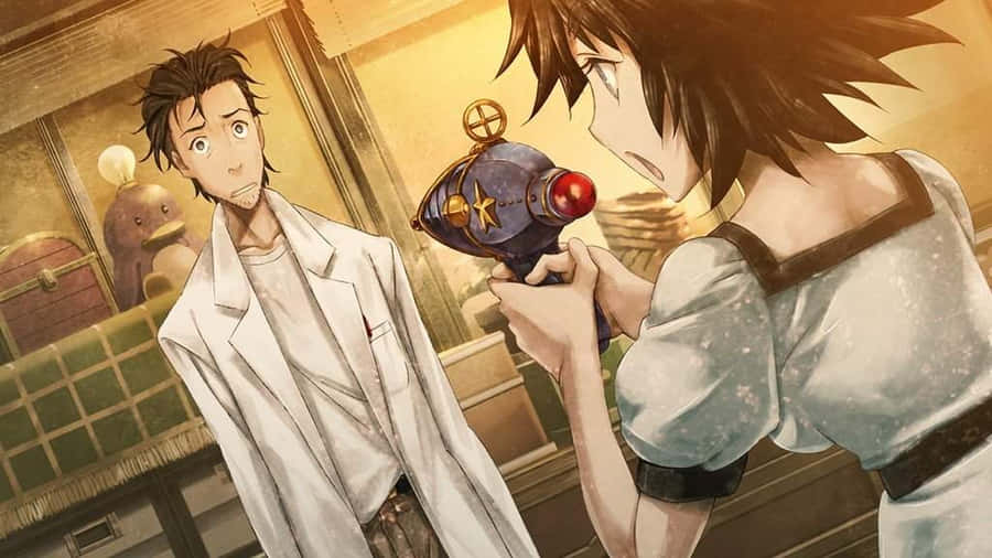 Smiling Mayuri Shiina In A Beautiful Garden Wallpaper