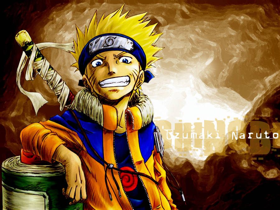 Smiling Moving Naruto Wallpaper