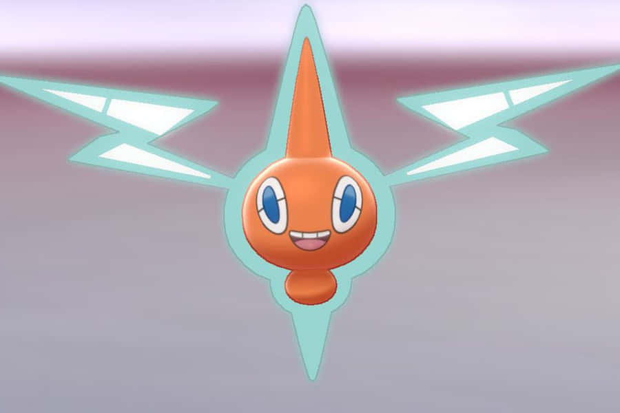 Smiling Rotom Wallpaper