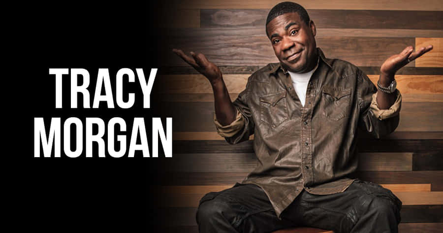 Smiling Tracy Morgan Posing For A Portrait Wallpaper