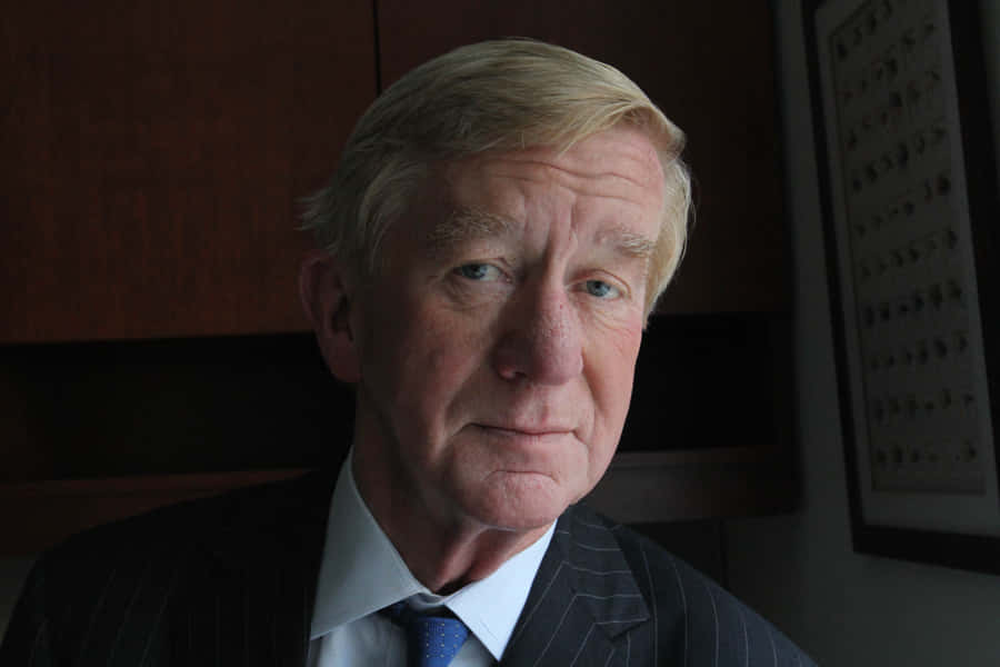 Smiling William Weld Wallpaper