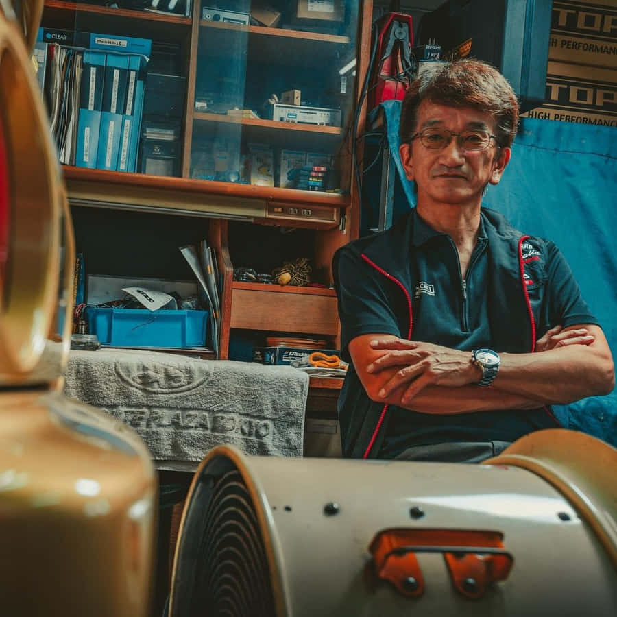 Smokey Nagata Top Secret Garage Wallpaper