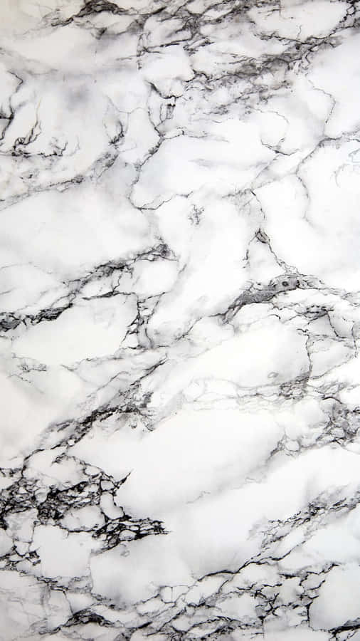 Smoky Black And White Marble Wallpaper