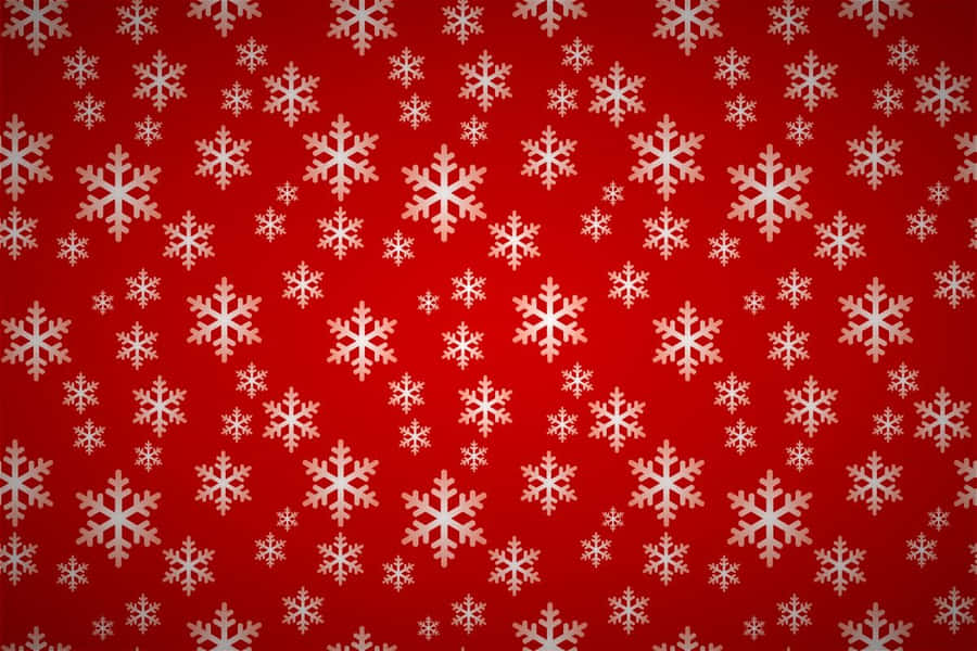 Snowflakes Christmas Pattern Wallpaper