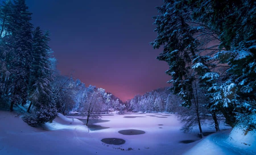 Snowy Landscape 2708 X 1643 Wallpaper Wallpaper