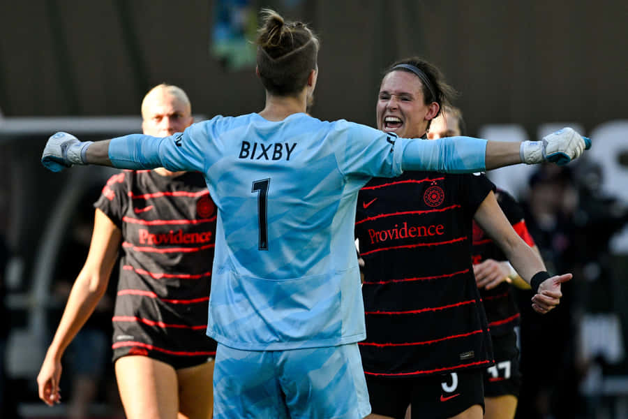 Soccer Celebration Bixby Number One Wallpaper