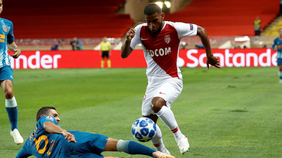 Soccer Duel Monacovs Blue Team Wallpaper