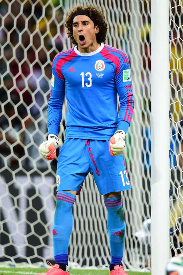 Soccer Goalkeeper In Action.jpg Wallpaper