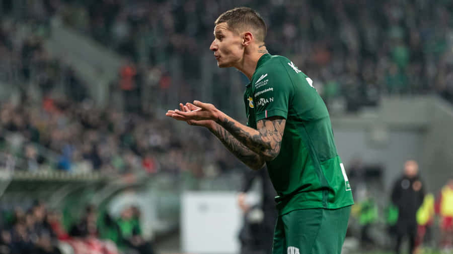 Soccer_ Player_ Celebration_ Gesture Wallpaper