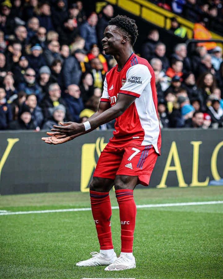 Soccer_ Player_ Reaction_ After_ Play Wallpaper