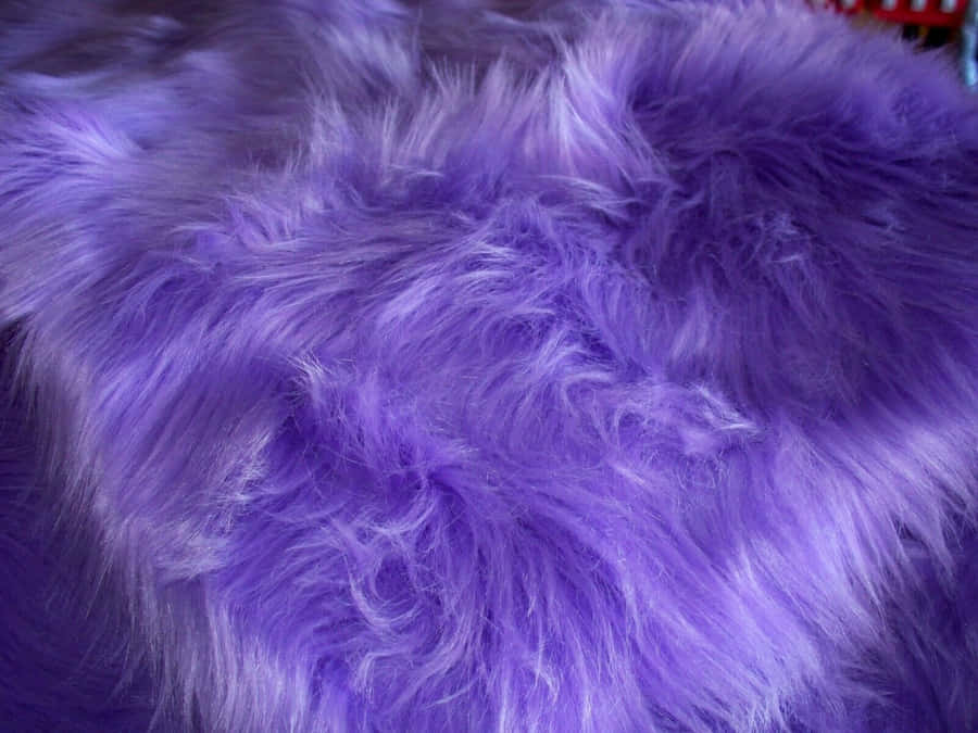 Soft And Cozy Purple Faux Fur For A Luxurious Look Wallpaper