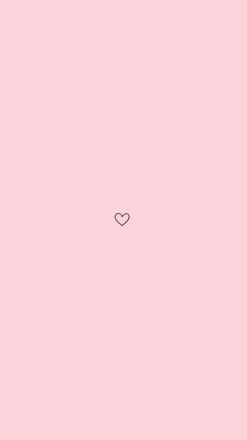 Soft Pink Small Heart Wallpaper