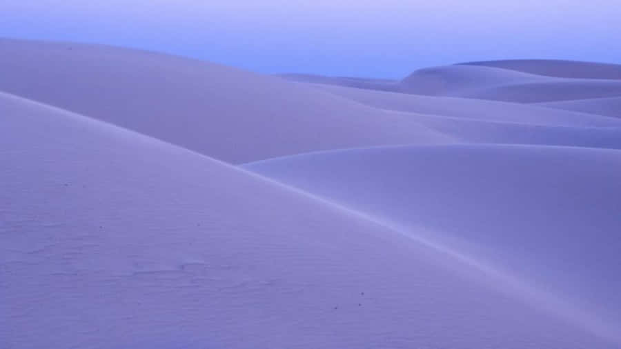 Soft Purple Sand Dunes Aesthetic Wallpaper