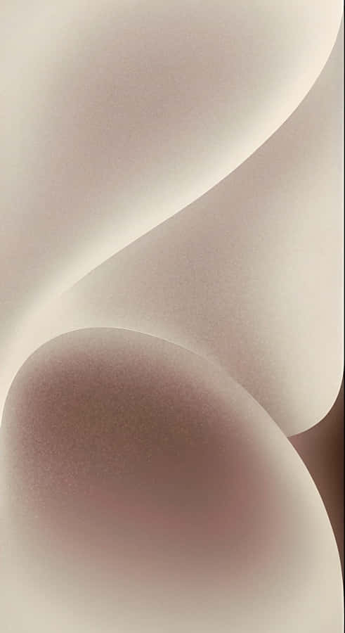 Soft Taupe Abstract Curves Wallpaper