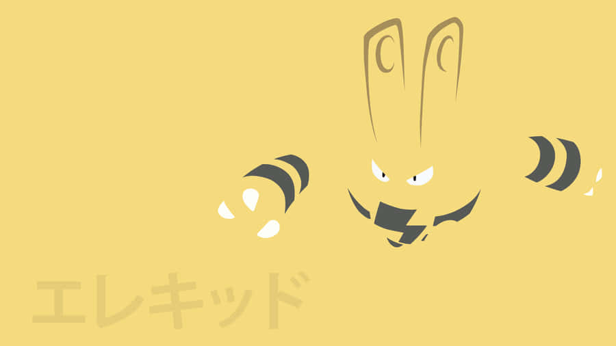 Soft Yellow Elekid Wallpaper