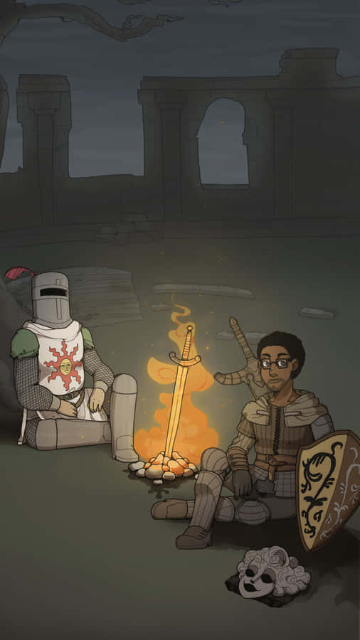 Solaire Of Astora - A Warrior Of Sunlight Wallpaper