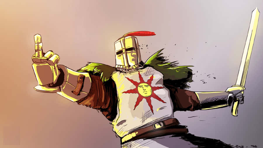 Solaire Of Astora - Warrior Of Sunlight Wallpaper