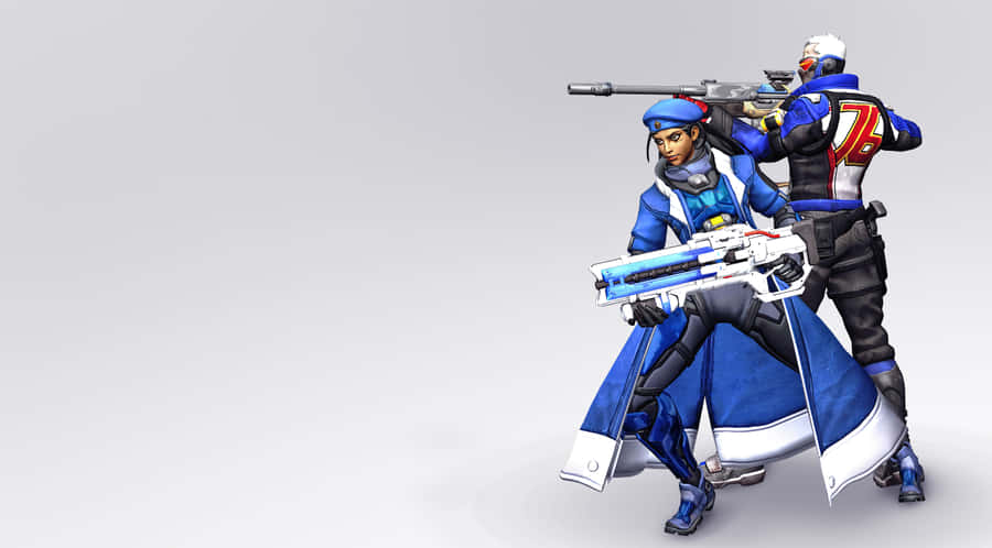 Soldier 76 - A Vigilante On A Mission Wallpaper